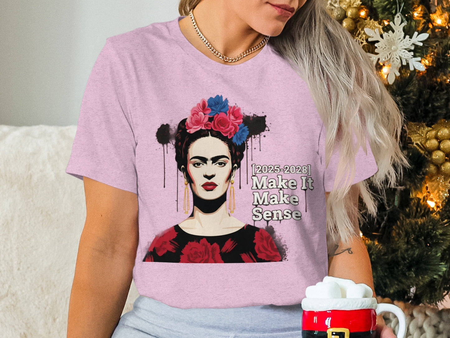 Make It Make Sense Artistic Graphic T-shirt