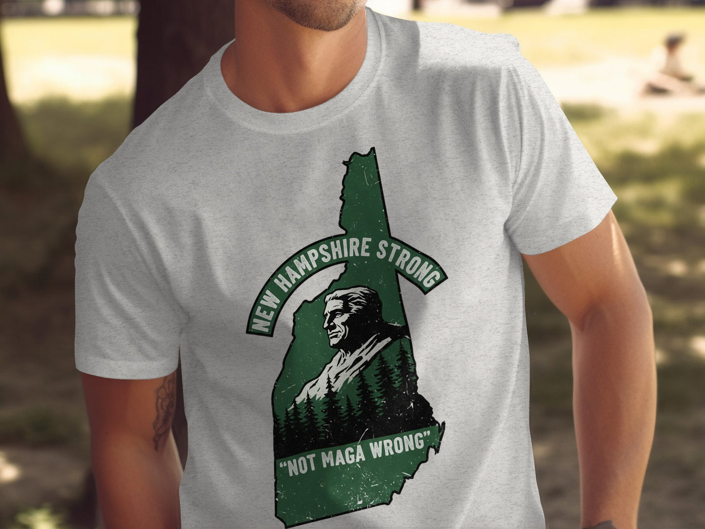 New Hampshire Strong Not Maga Wrong Shirt product