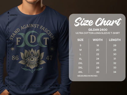 Stand Against Fascism Long Sleeve T-Shirt