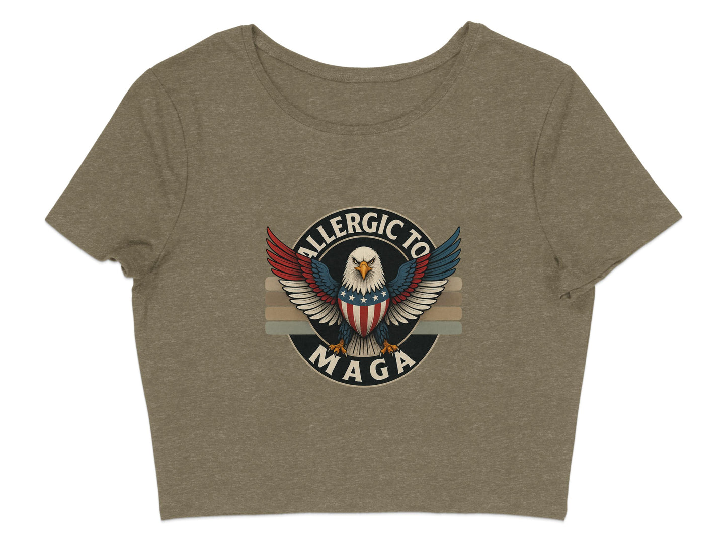 Allergic to MAGA Eagle Graphic T-Shirt product