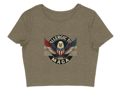 Allergic to MAGA Eagle Graphic T-Shirt product