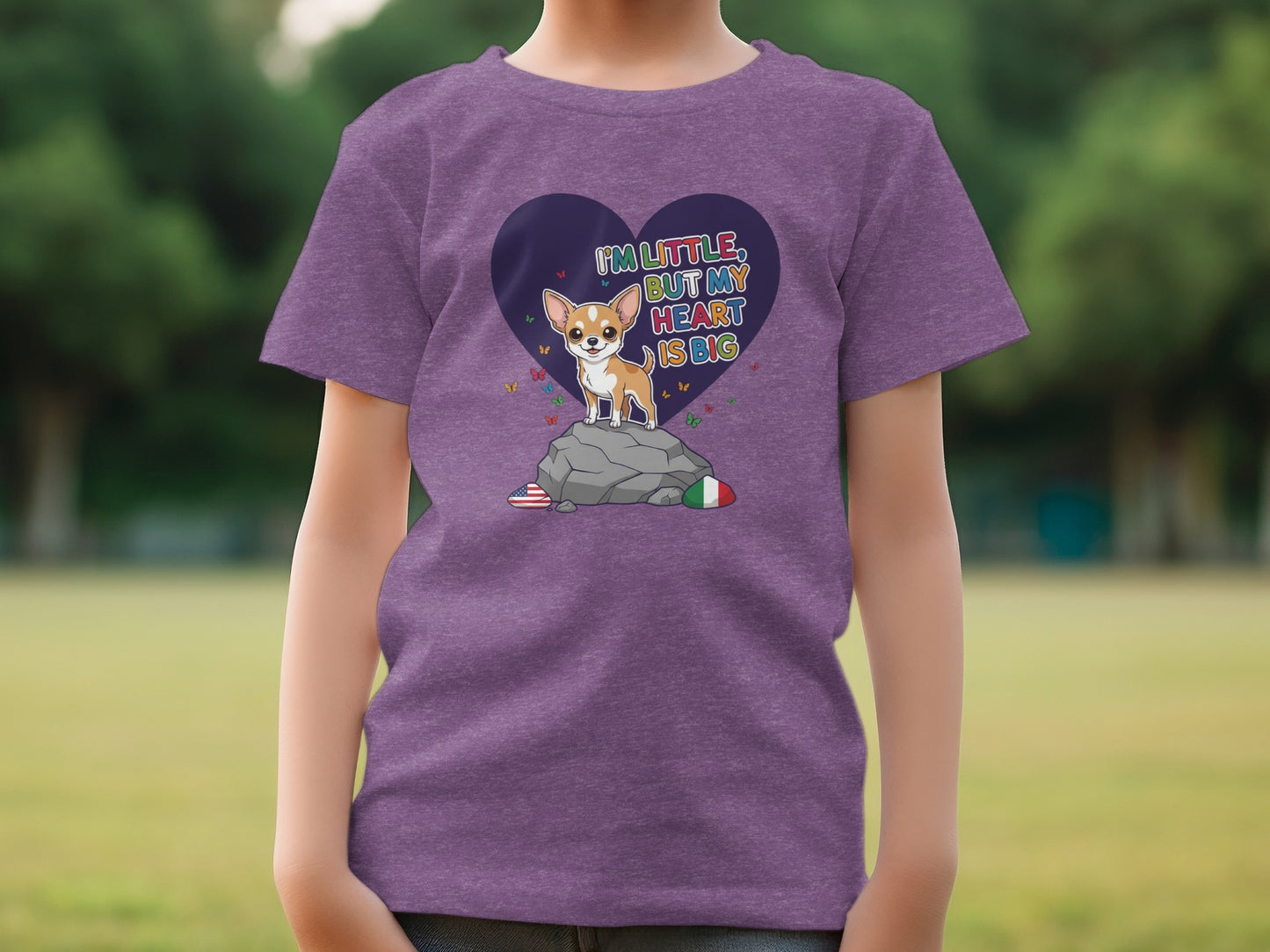 I'm Little But My Heart is Big Chihuahua T-Shirt