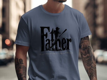 Father Graphic Tee Shirt Casual Wear Product Type