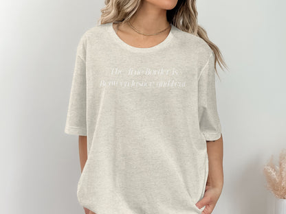 Inspiring Message Oversized Graphic Tee product