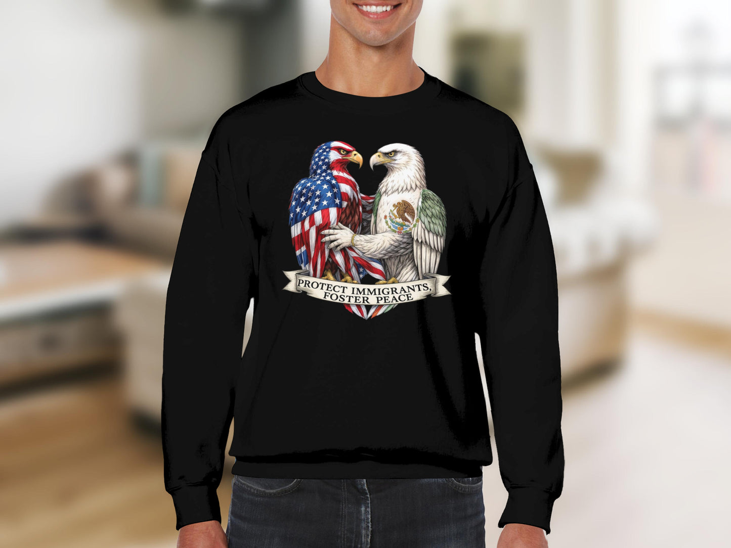 Protect Immigrants Foster Peace sweatshirt product