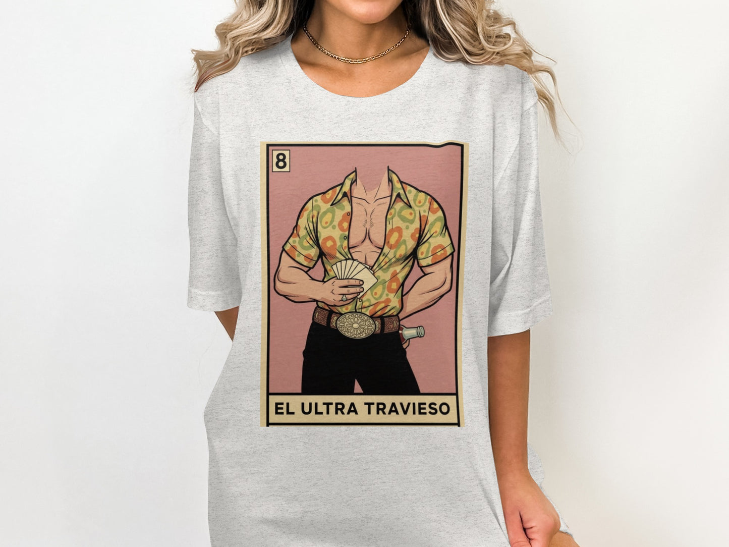El Ultra Travieso Graphic Tee with Playing Cards Product Type