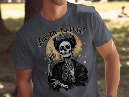 Ice Me La Pela Skull Art Short Sleeve T-Shirt product