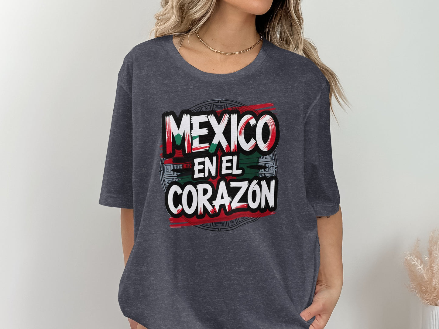 Mexico En El Corazon Graphic T-shirt product type