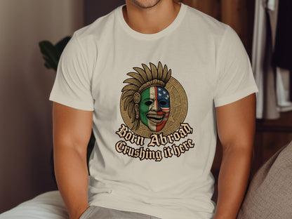 Born Abroad Crushing it here Graphic Tee product type