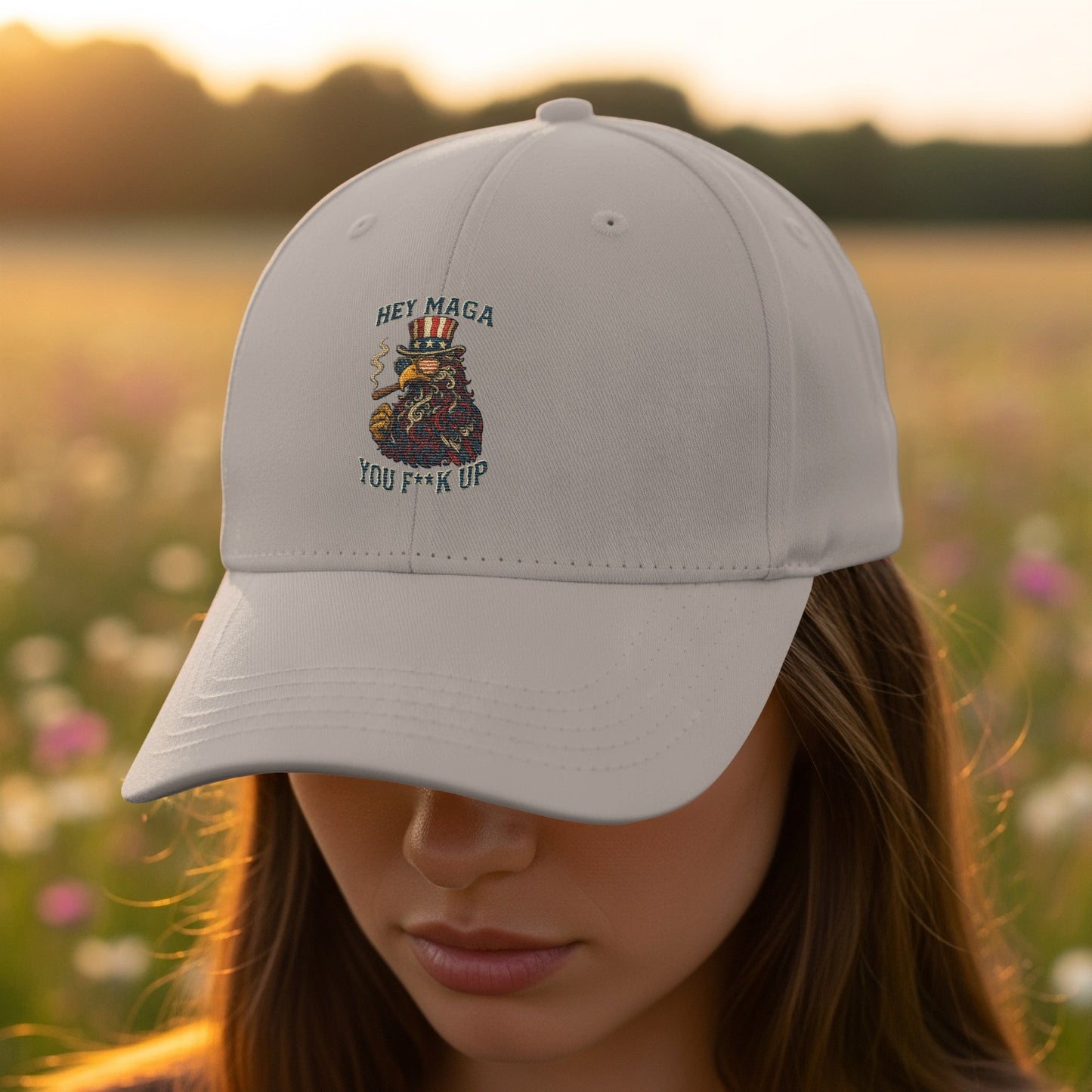 Hey Maga You F**k Up Design Hat perfect gift product type