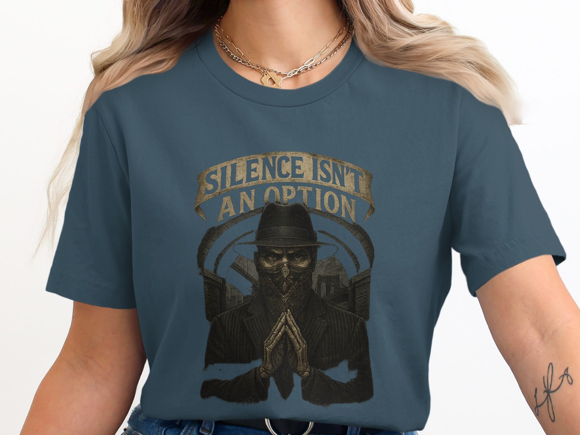 Silence Isn't An Option Graphic Tees product