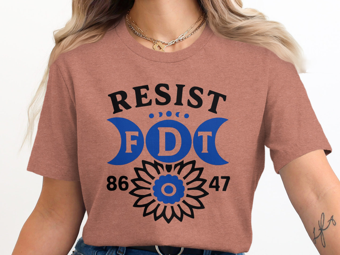 Resist FDT Graphic Tee with Unique Design product type