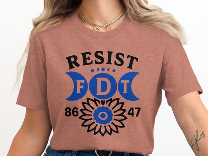 Resist FDT Graphic Tee with Unique Design product type