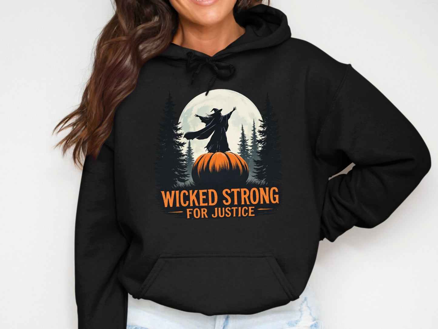 Wicked Strong for Justice Graphic Hoodie product