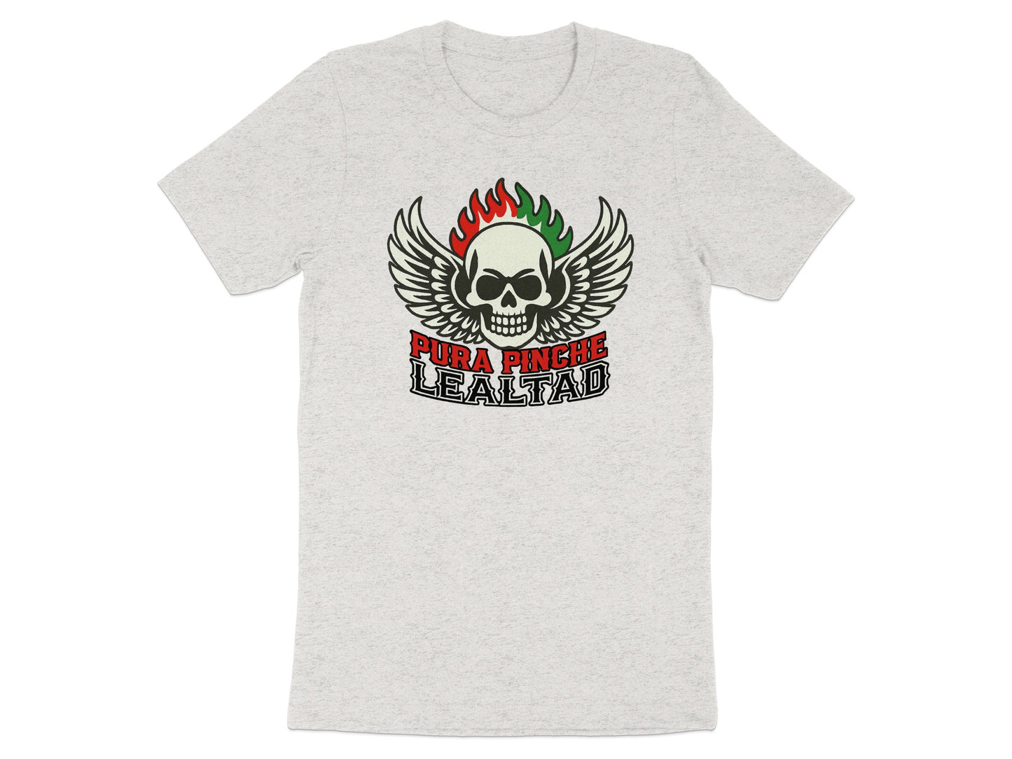 Pura Pinche Lealtad Skull Wing Design Shirt product