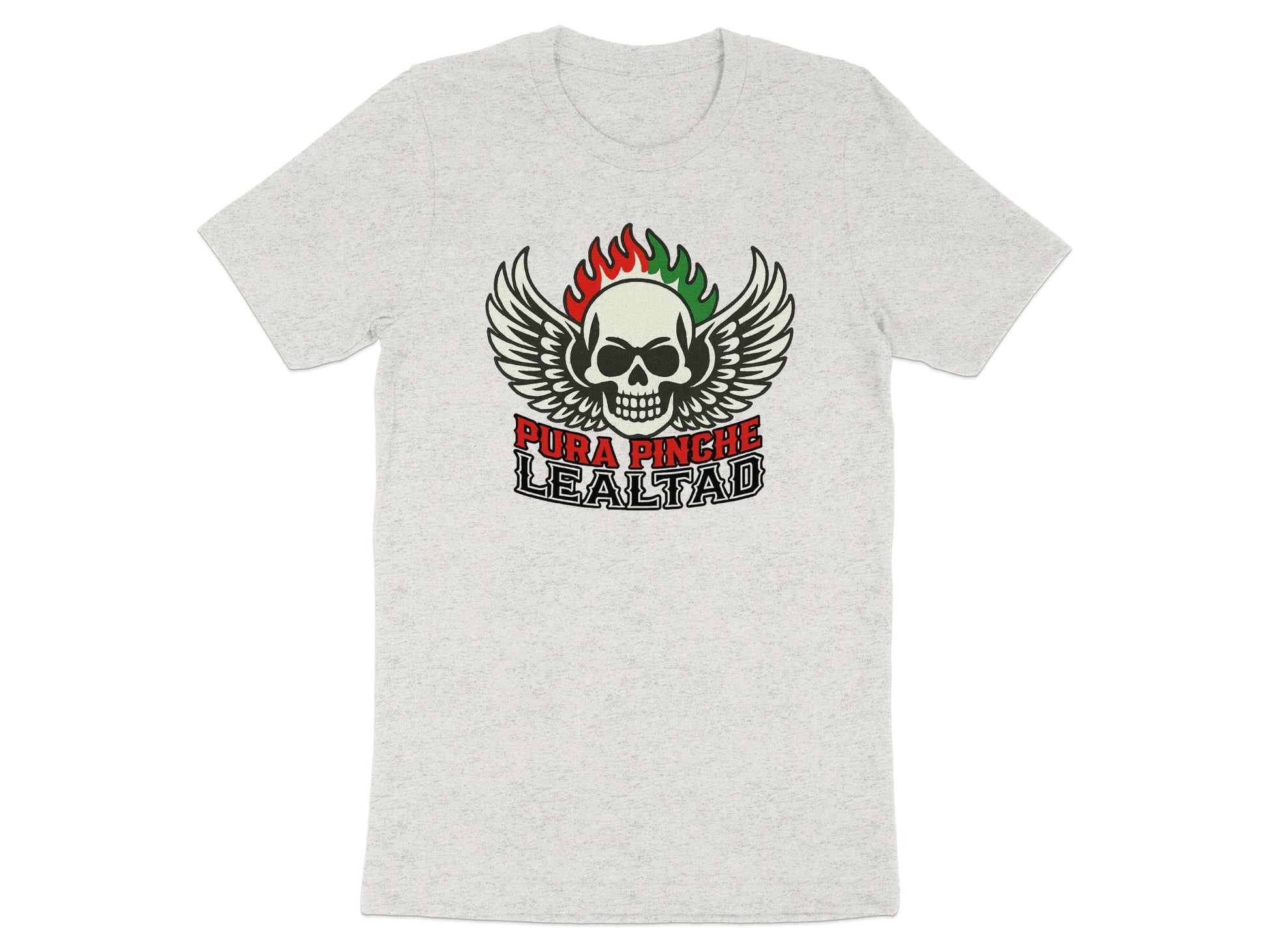 Pura Pinche Lealtad Skull Wing Design Shirt product