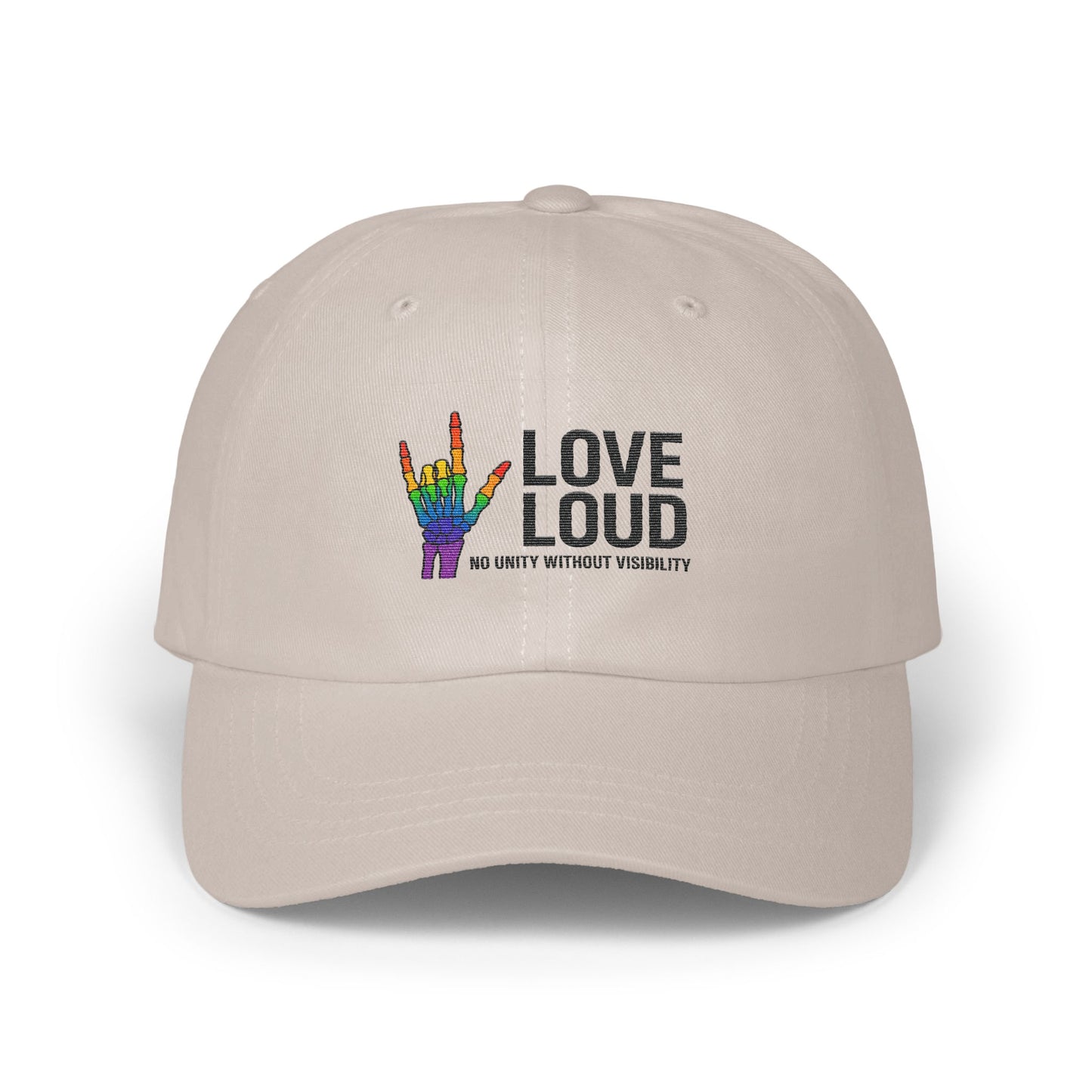 Love Loud No Unity Without Visibility Hat product
