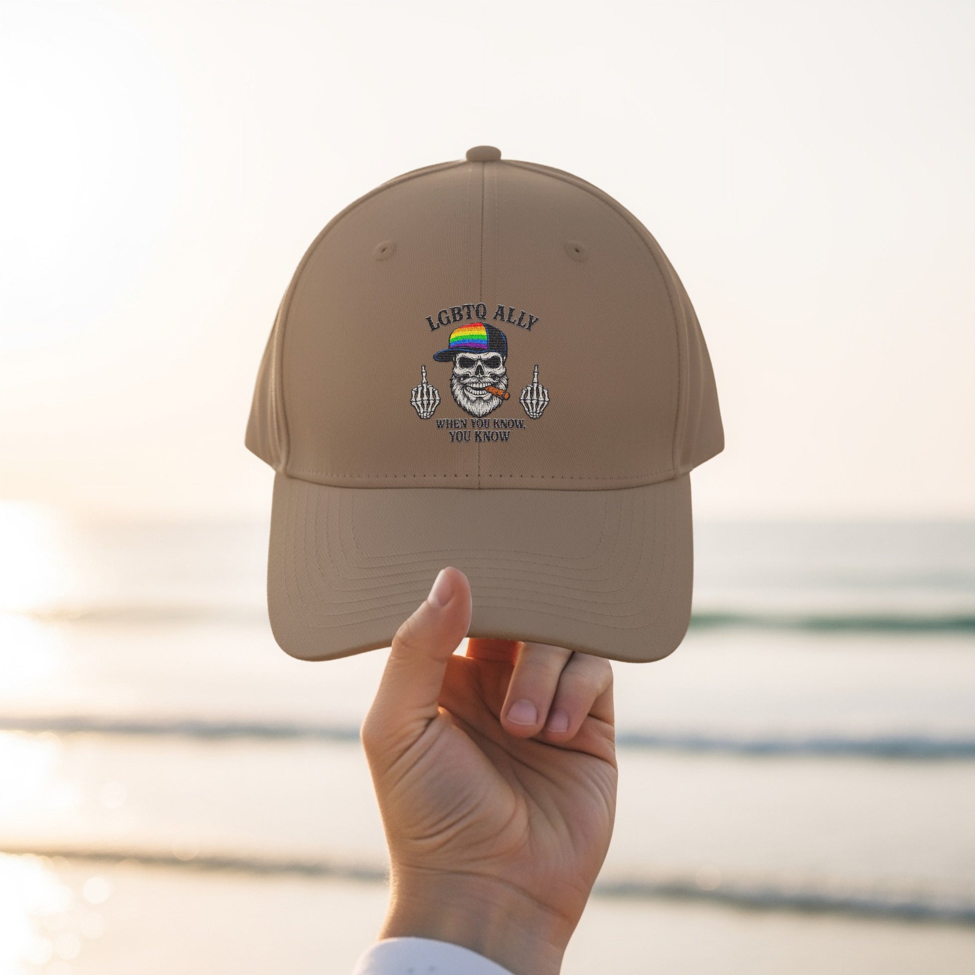 LGBTQ Ally Hat Show Your Support with Pride product type