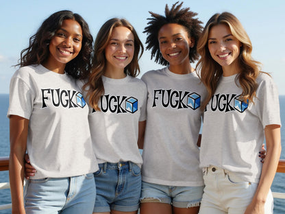 Creative and Unique Fucko Print Graphic Shirt Product