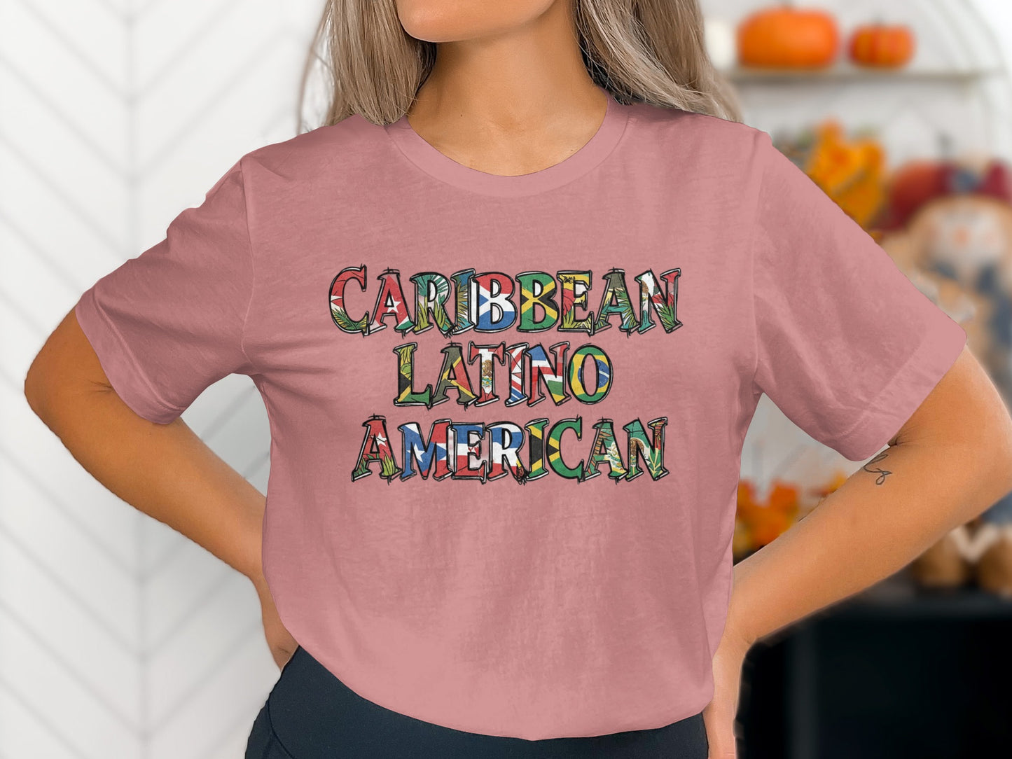 Caribbean Latino American Graphic Tee Product