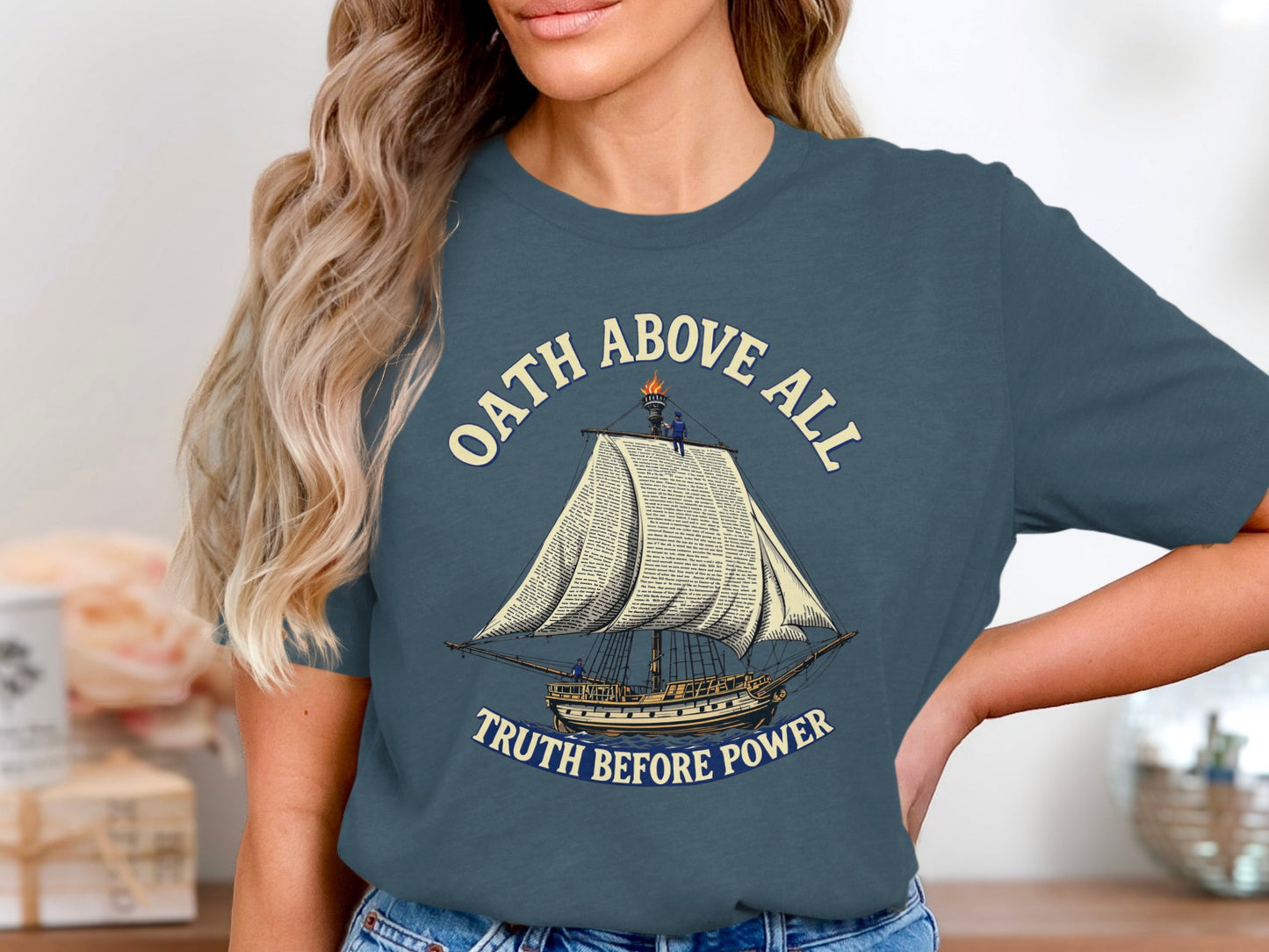 Oath Above All Truth Before Power Women's T-shirt