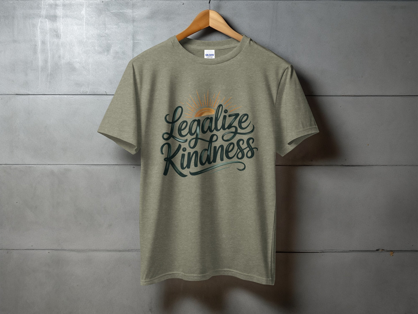 Legalize Kindness Graphic Tee Shirt product