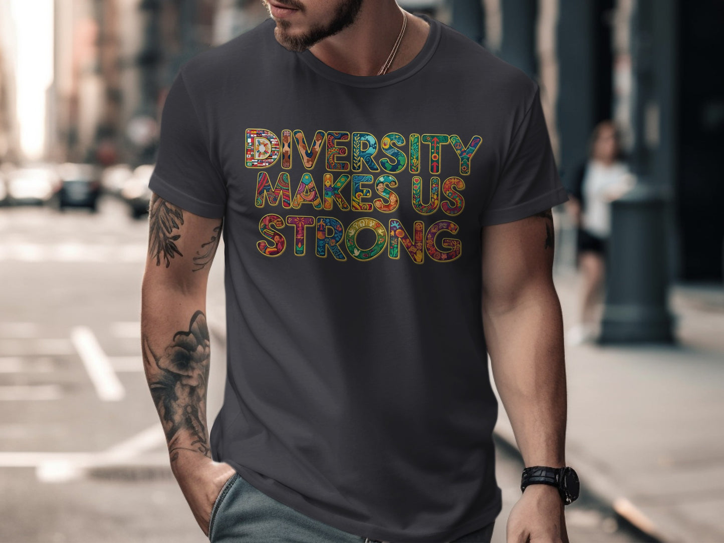 Diversity Makes Us Strong T-shirt product