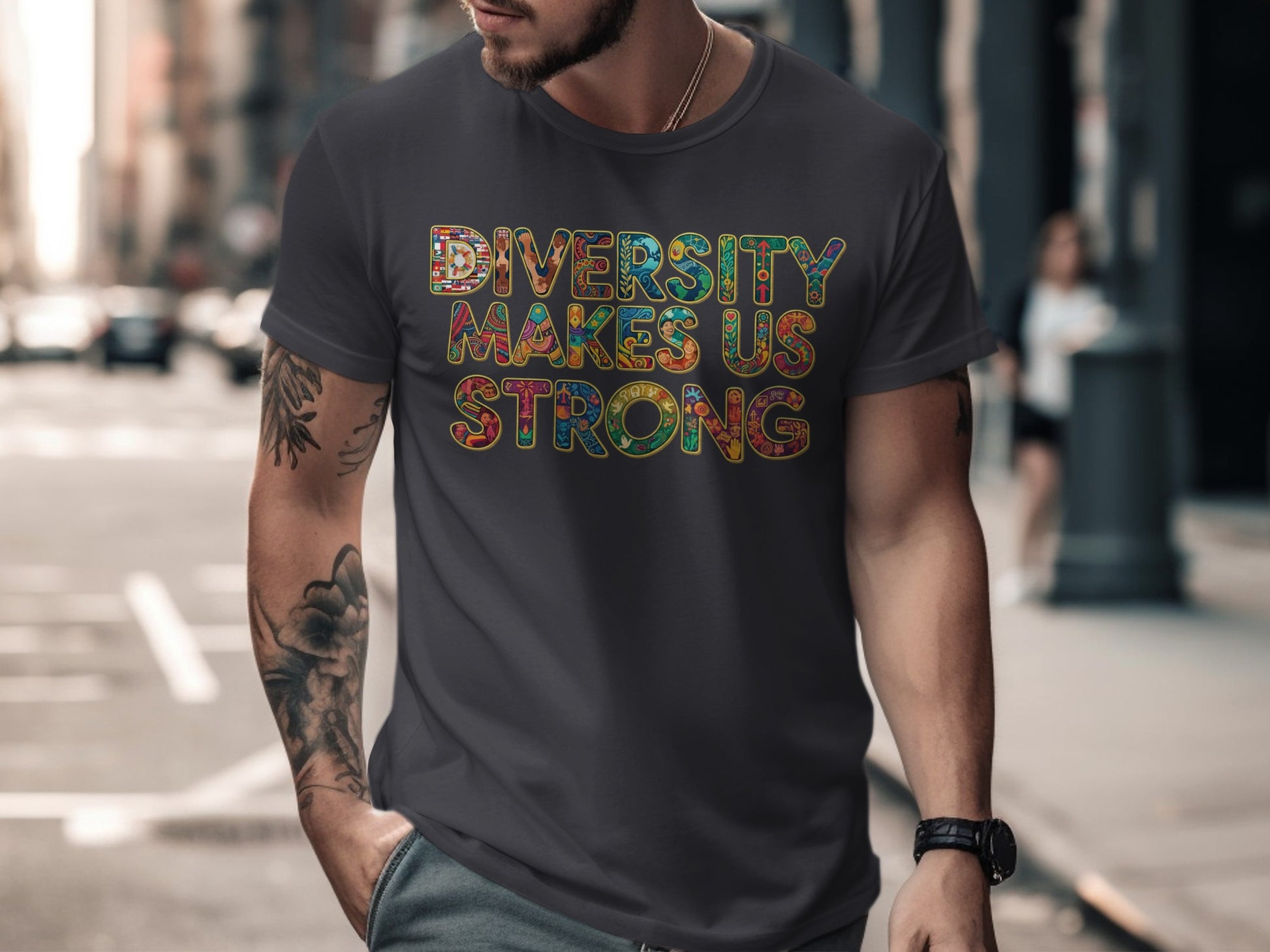 Diversity Makes Us Strong T-shirt product