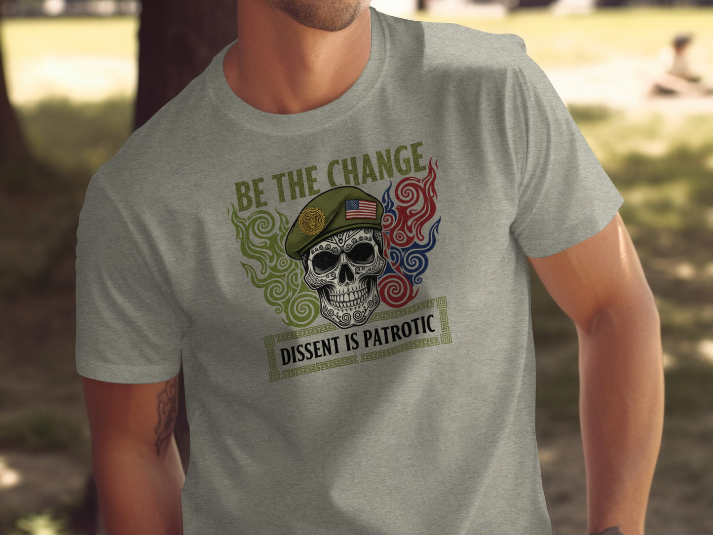 Be the Change Dissent is Patriotic shirt
