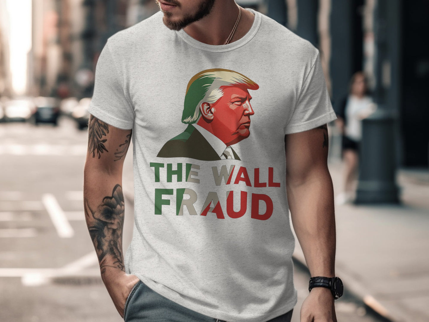 The Wall Fraud Graphic Tee Shirt Product