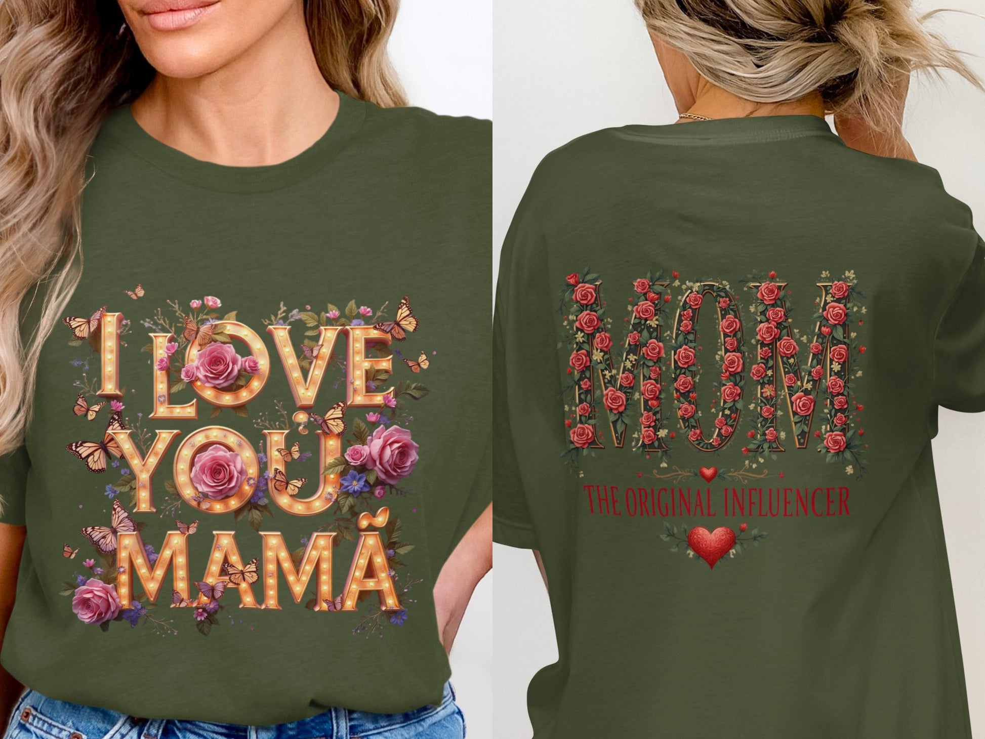 I Love You Mamá Mom Original Influencer Shirt product