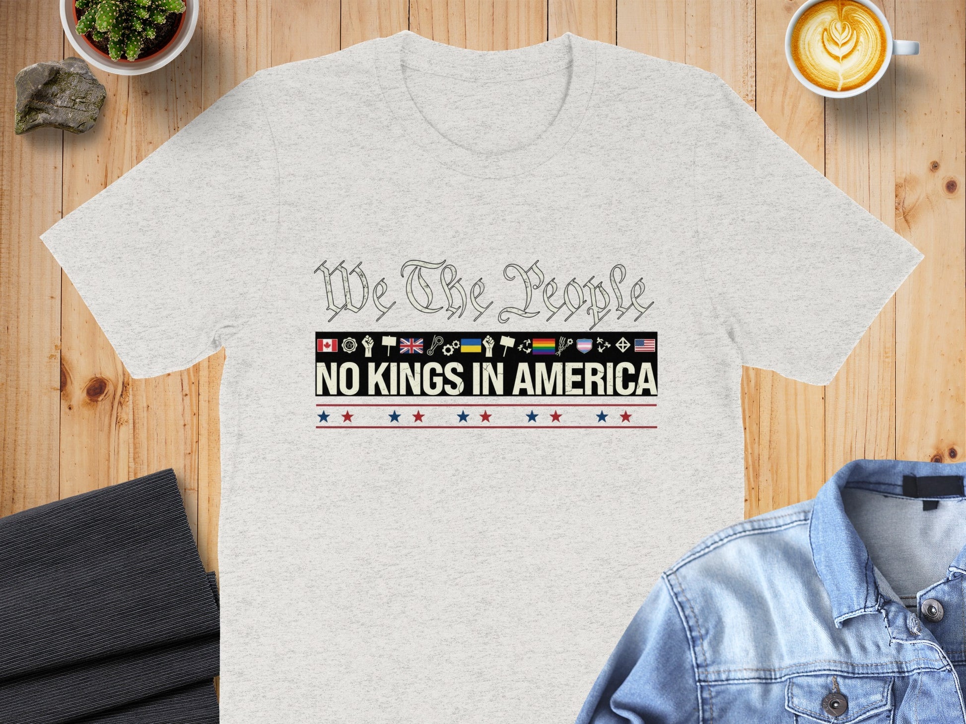 We The People No Kings In America T-shirt product type