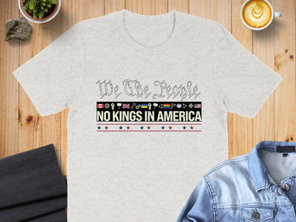 We The People No Kings In America T-shirt product type