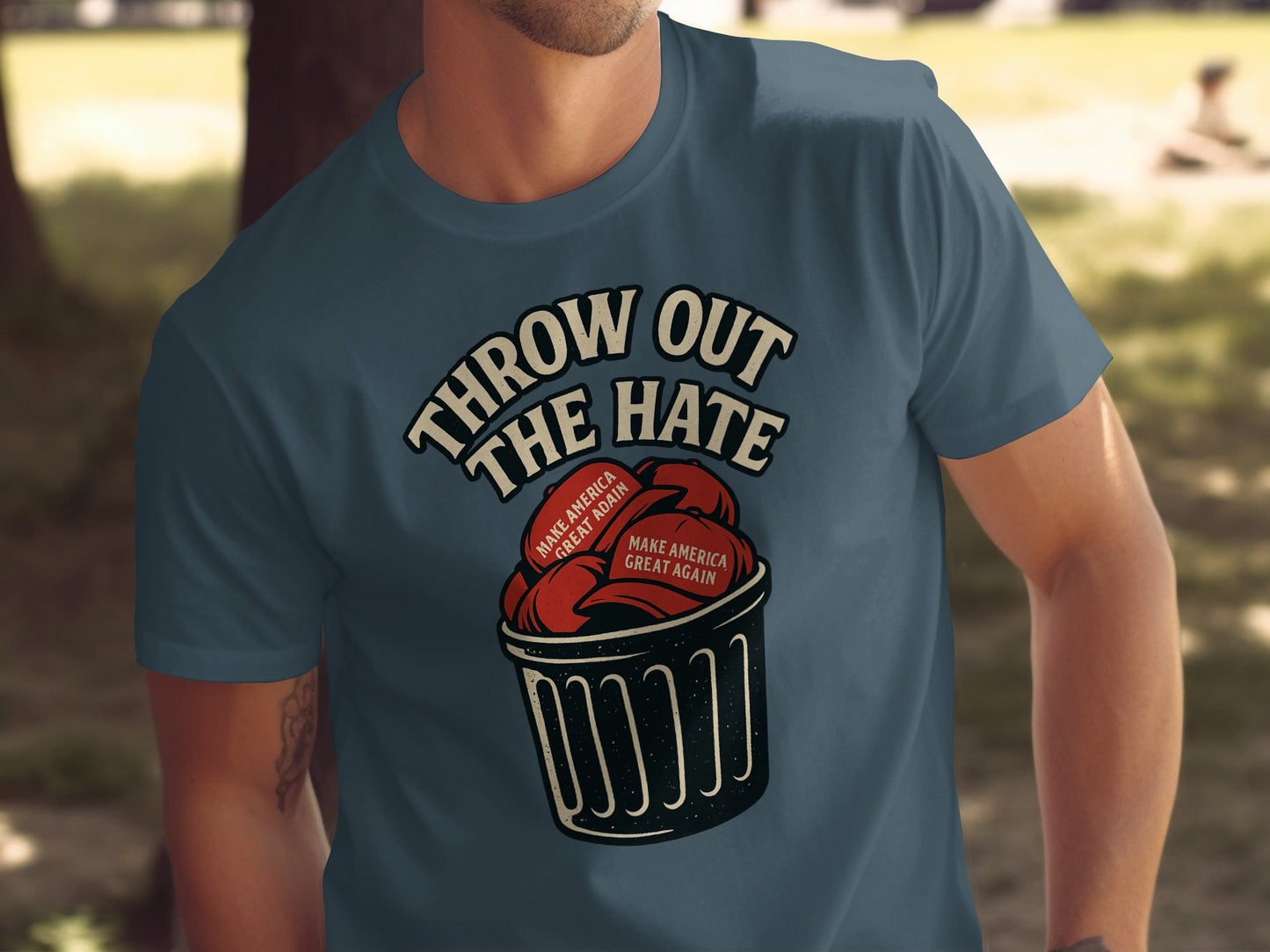 Throw Out The Hate Graphic T-Shirt product