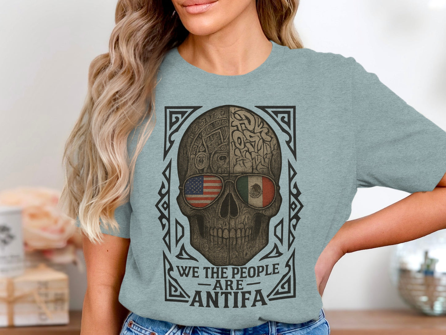 We The People Are Antifa Graphic Tee