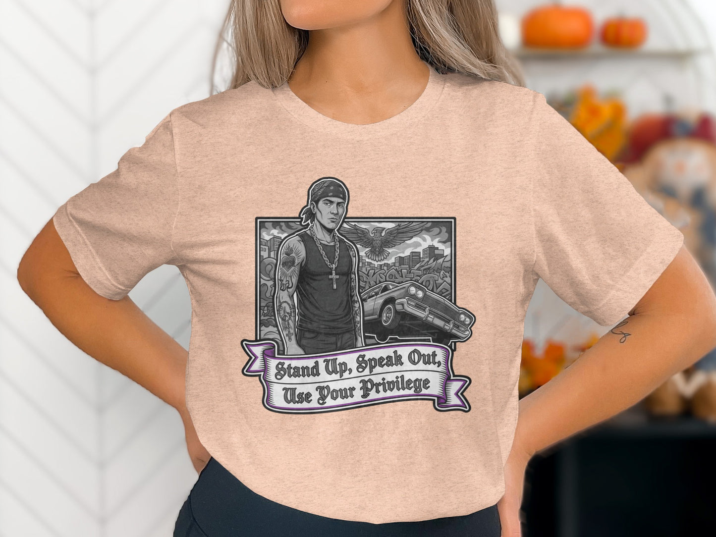 Stand Up Speak Out Use Your Privilege T-shirt