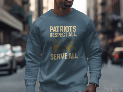 Patriots Respect All Serve All Sweatshirt product type