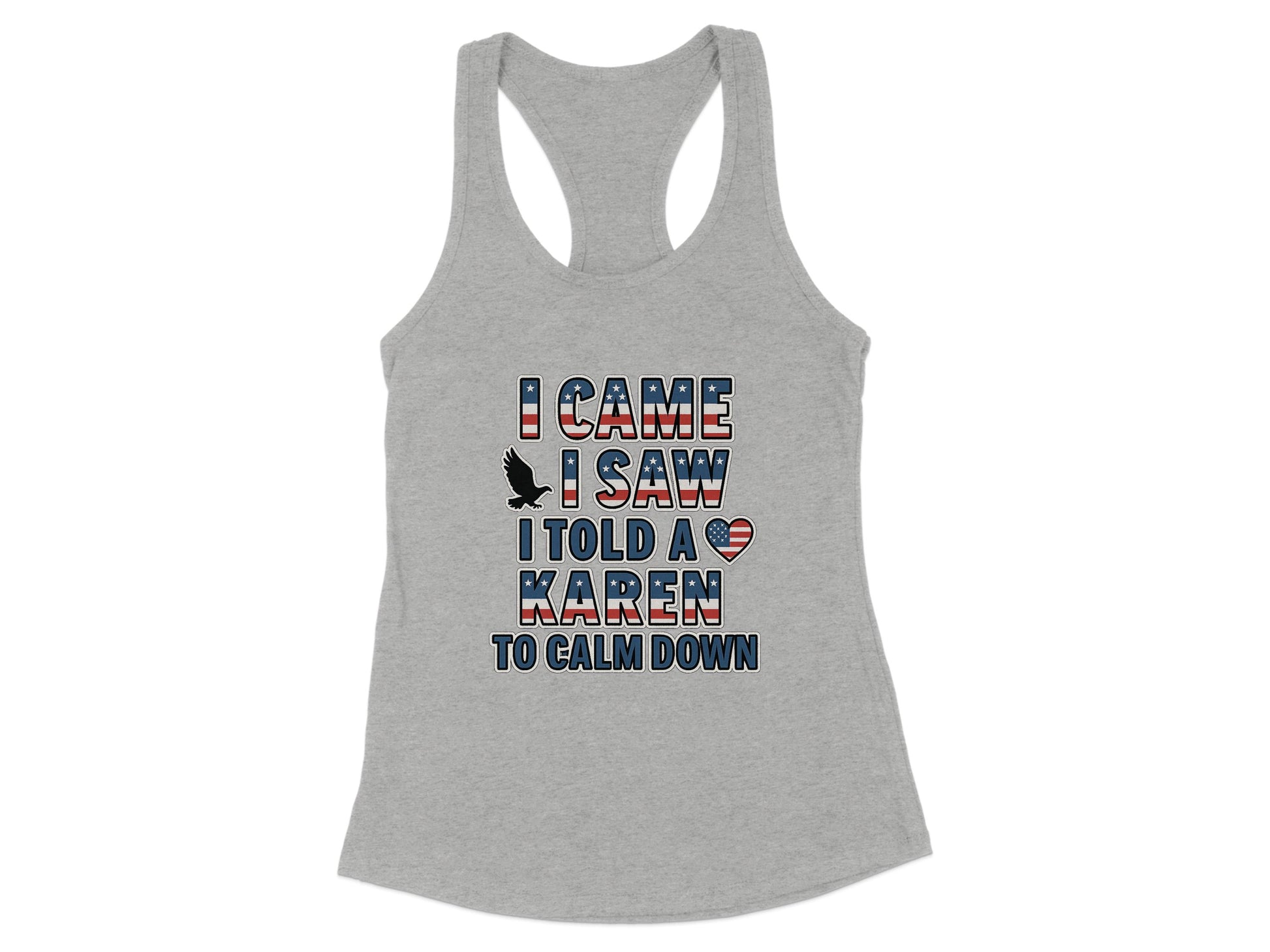 I Came I Saw I Told A Karen To Calm Down tank top product