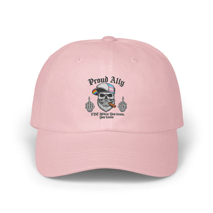 Proud Ally Skull Design Embroidered Hat product type