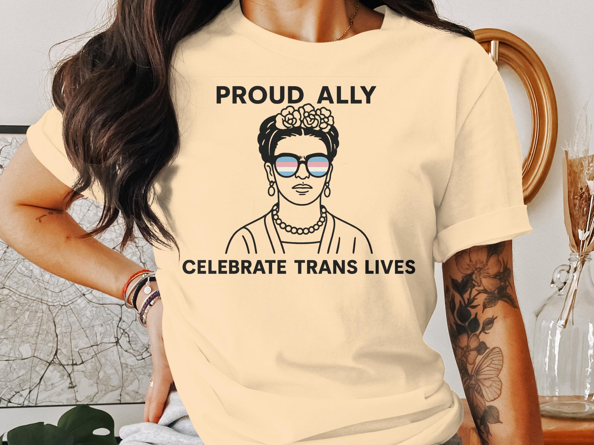 Proud Ally Celebrate Trans Lives T-shirt product