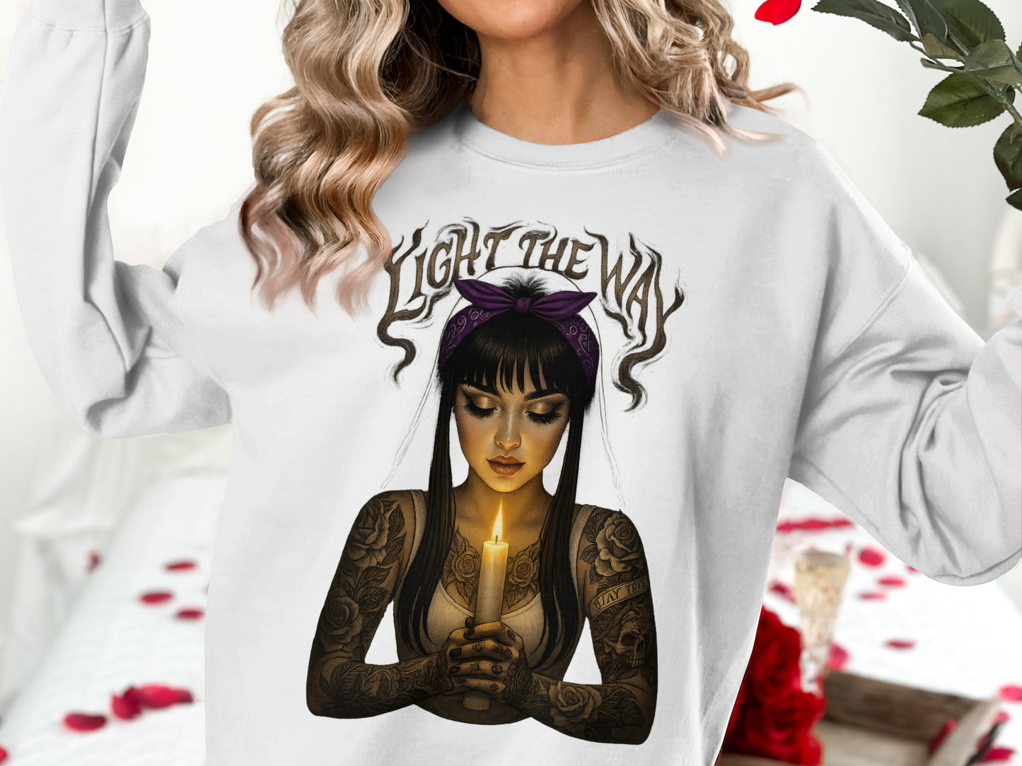 Light The Way Graphic Sweatshirt product type