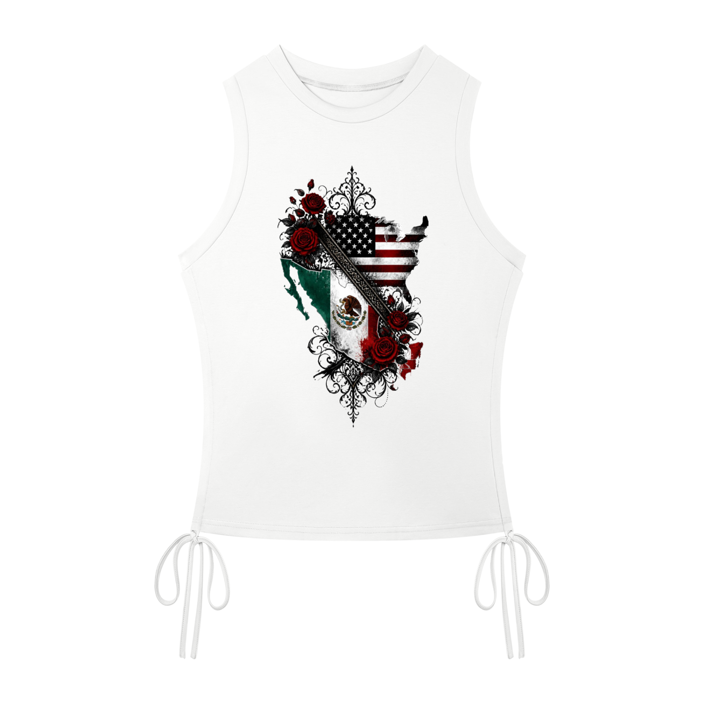 Women’s Drawstring Tank Top