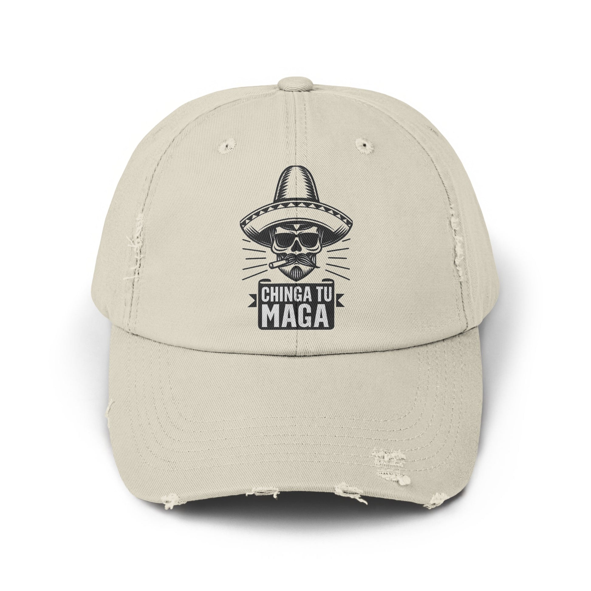 Stylish Chinga Tu Maga Graphic Design Hat product