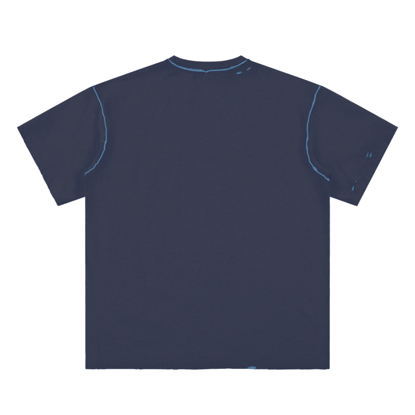 Pro Immigrant Resist Tee Hand-frayed Reversible T-shirt
