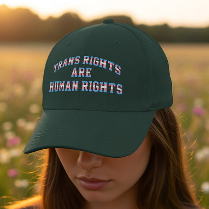 Trans Rights Are Human Rights statement hat product