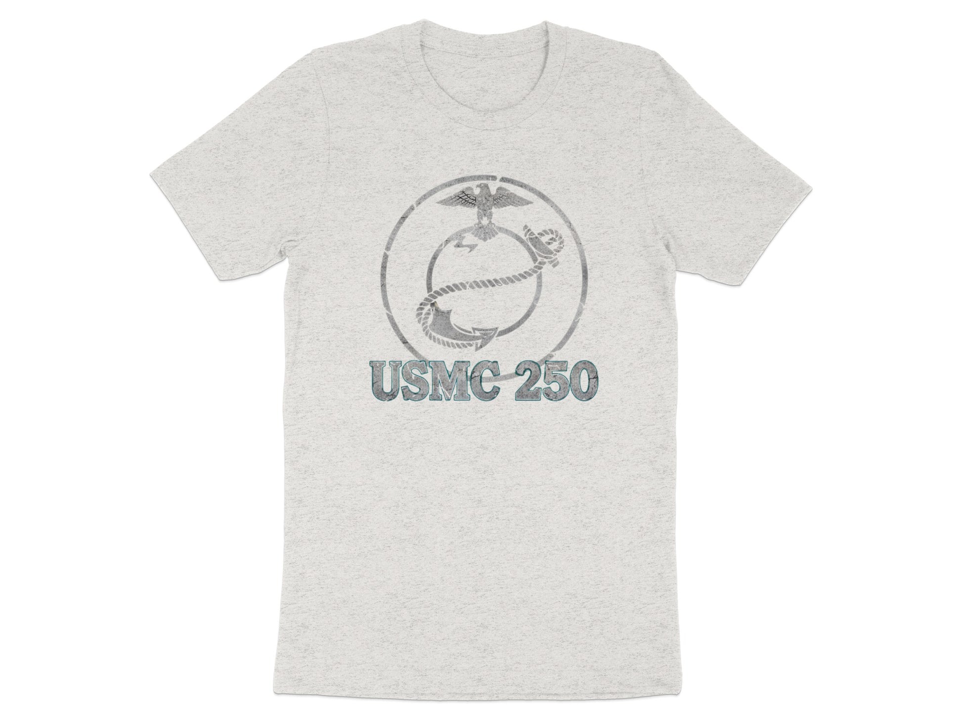 USMC 250 T-Shirt Featuring Iconic Logo Design