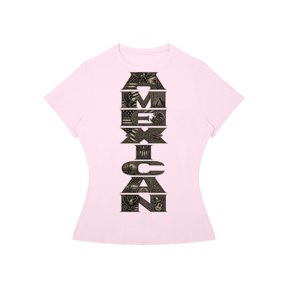Amexican Pride Brown and Proud Women’s Slim Fit Performance T-Shirt