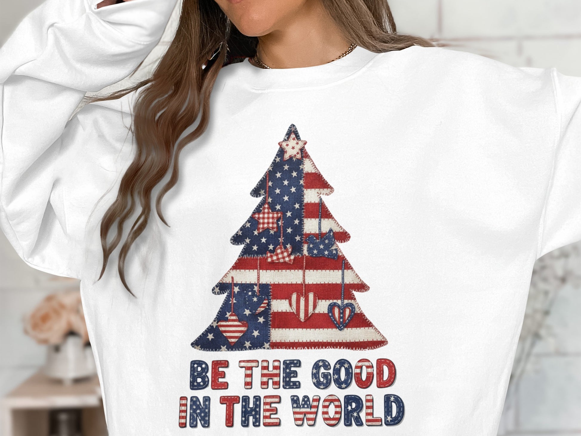 Be The Good In The World Tree Sweatshirt Product