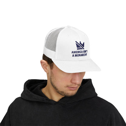 America Isn't A Monarchy Printed White Hat product