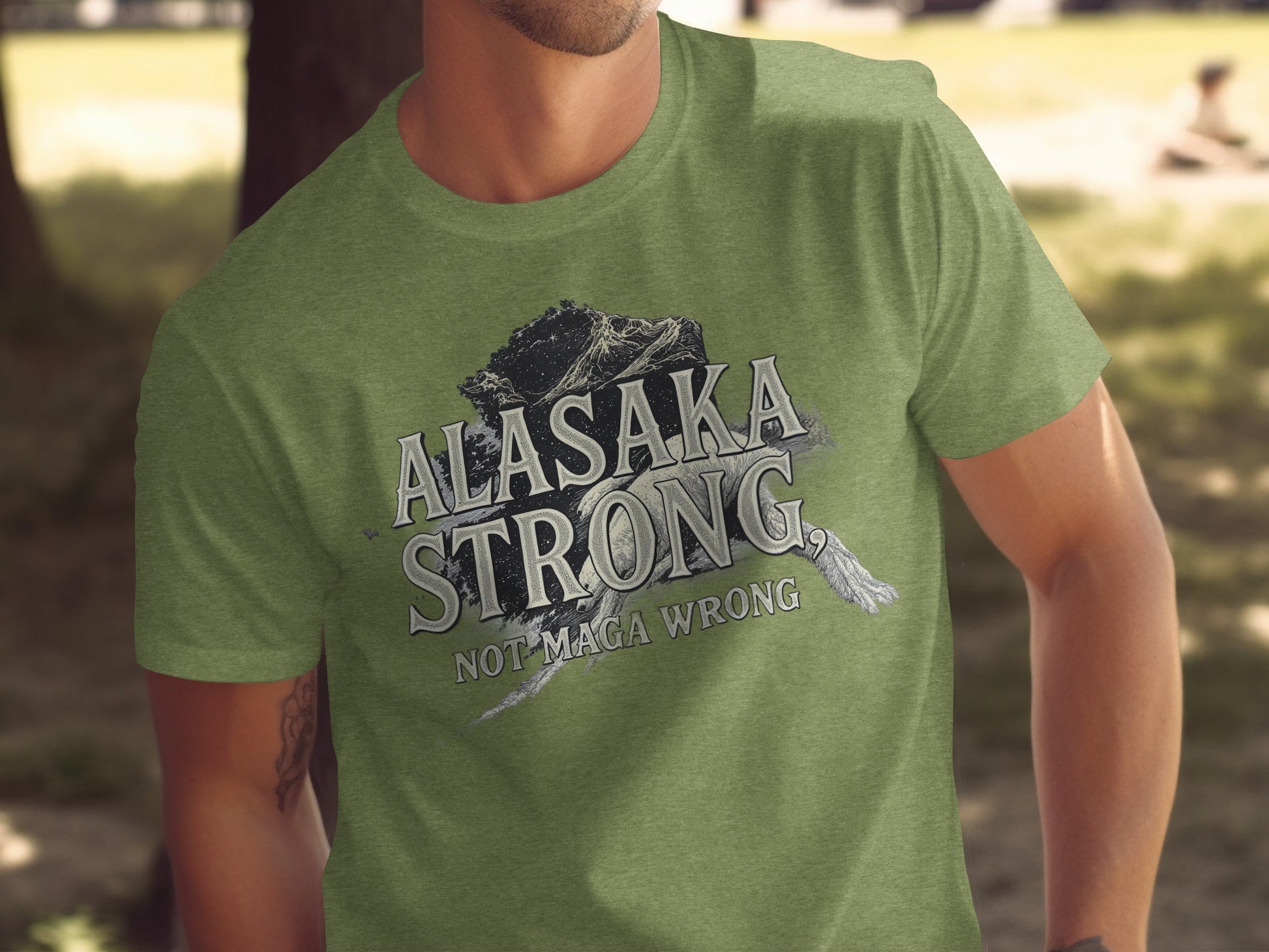 Alaska Strong Not Maga Wrong T-Shirt product type